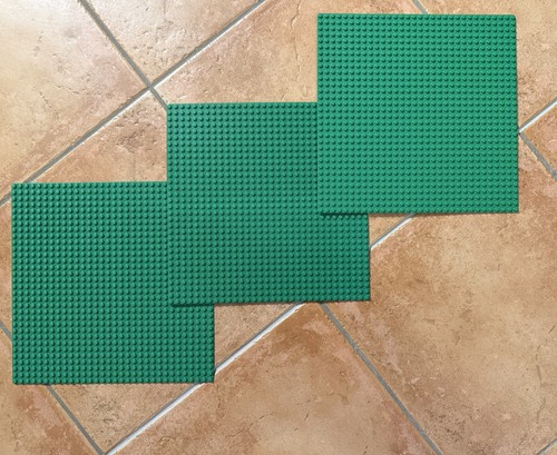 Lego grundplatte - 3x,
