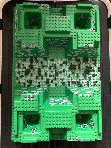 Lego platte grundplatte - lego, 3d