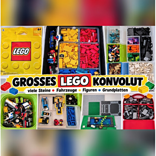Lego konvolut lot - lot, steine/teile