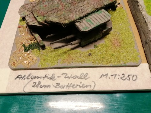 250 diorama atlantikwall - 1:250,