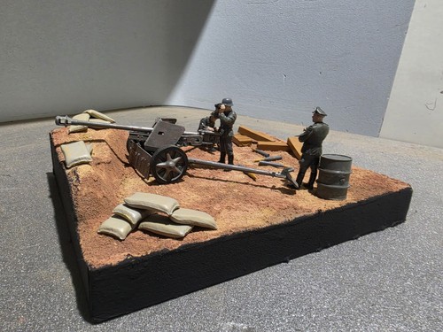 Diorama grundplatte ww2 - 1:35,
