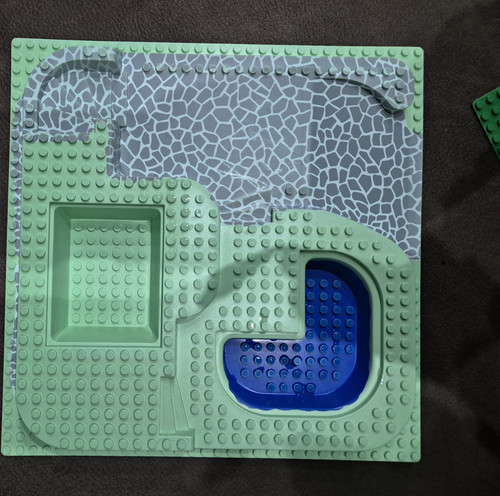 Lego grundplatte bedruckt - lego,